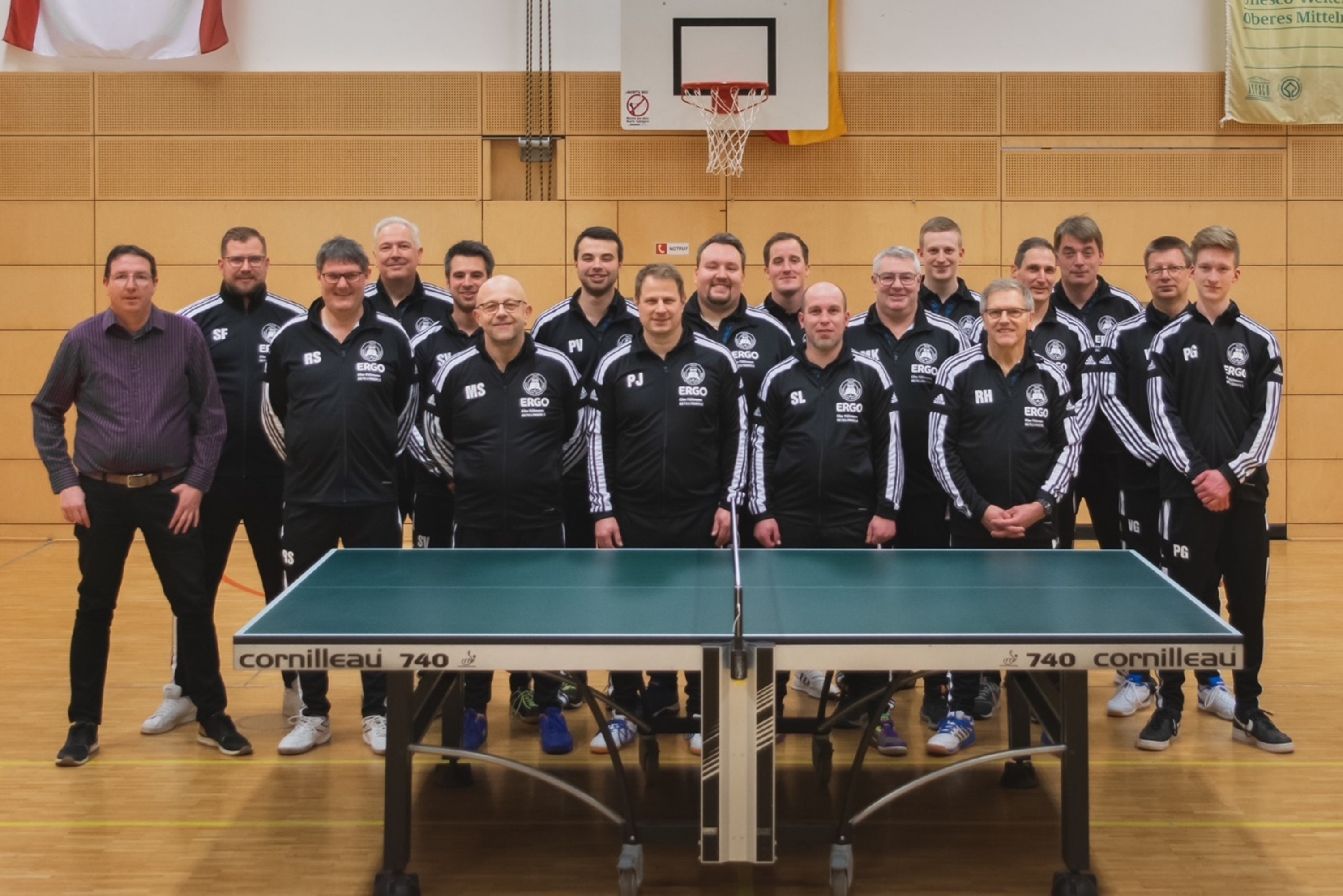 Tischtennis-Kader SG Biebernheim/Niederburg 2022/2023